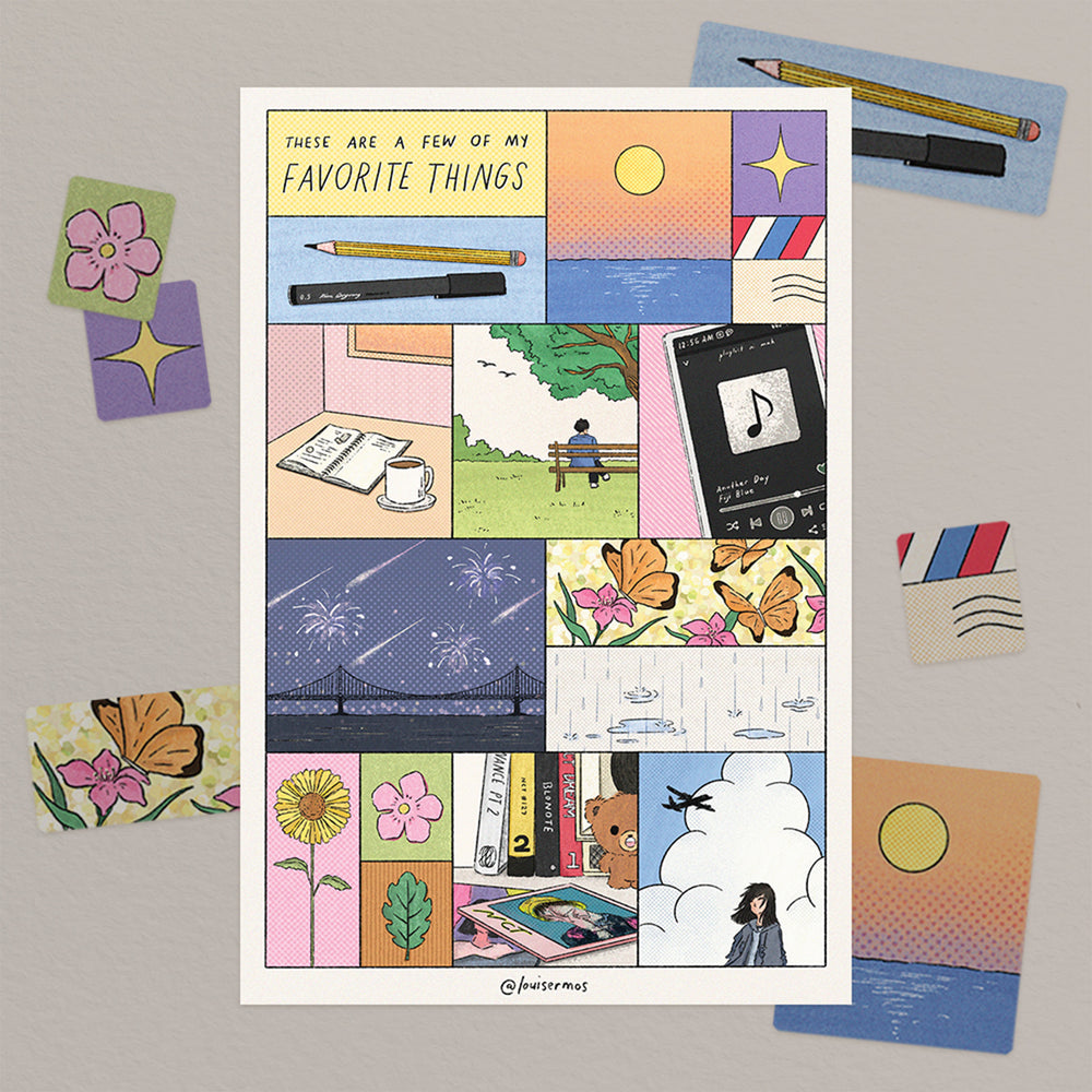 Favorite Things Sticker Sheet