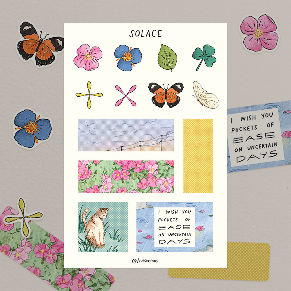 Solace Sticker Sheet