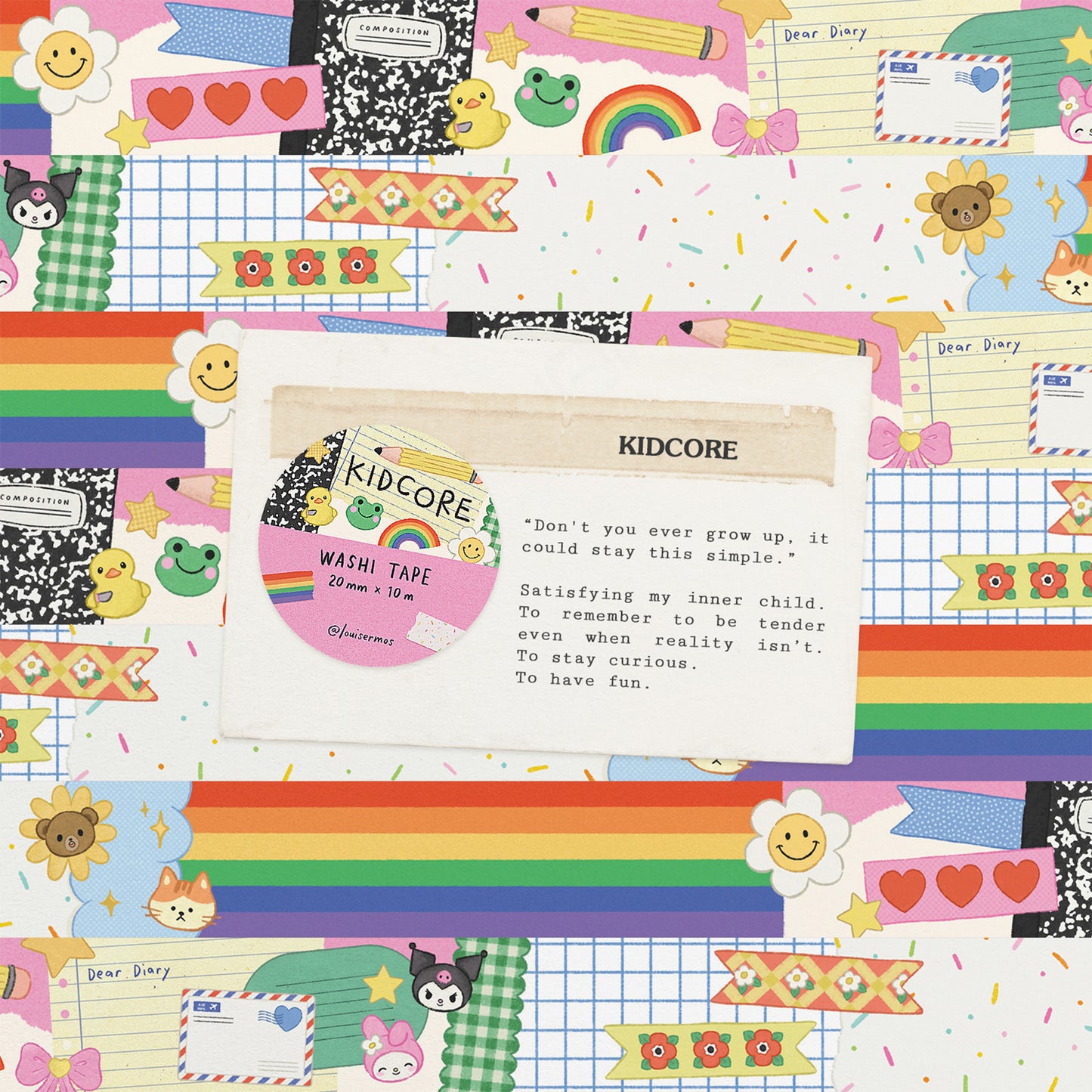 
                  
                    Kidcore Washi Tape
                  
                