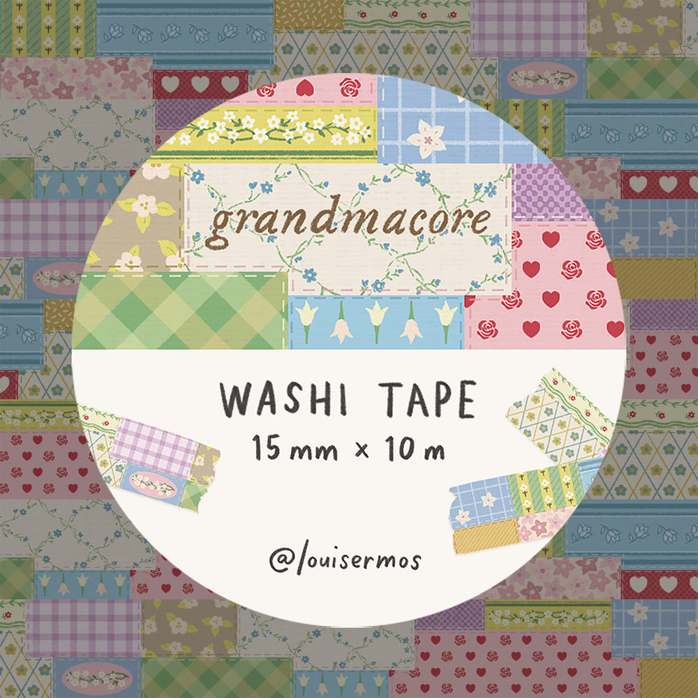 Grandmacore Washi Tape