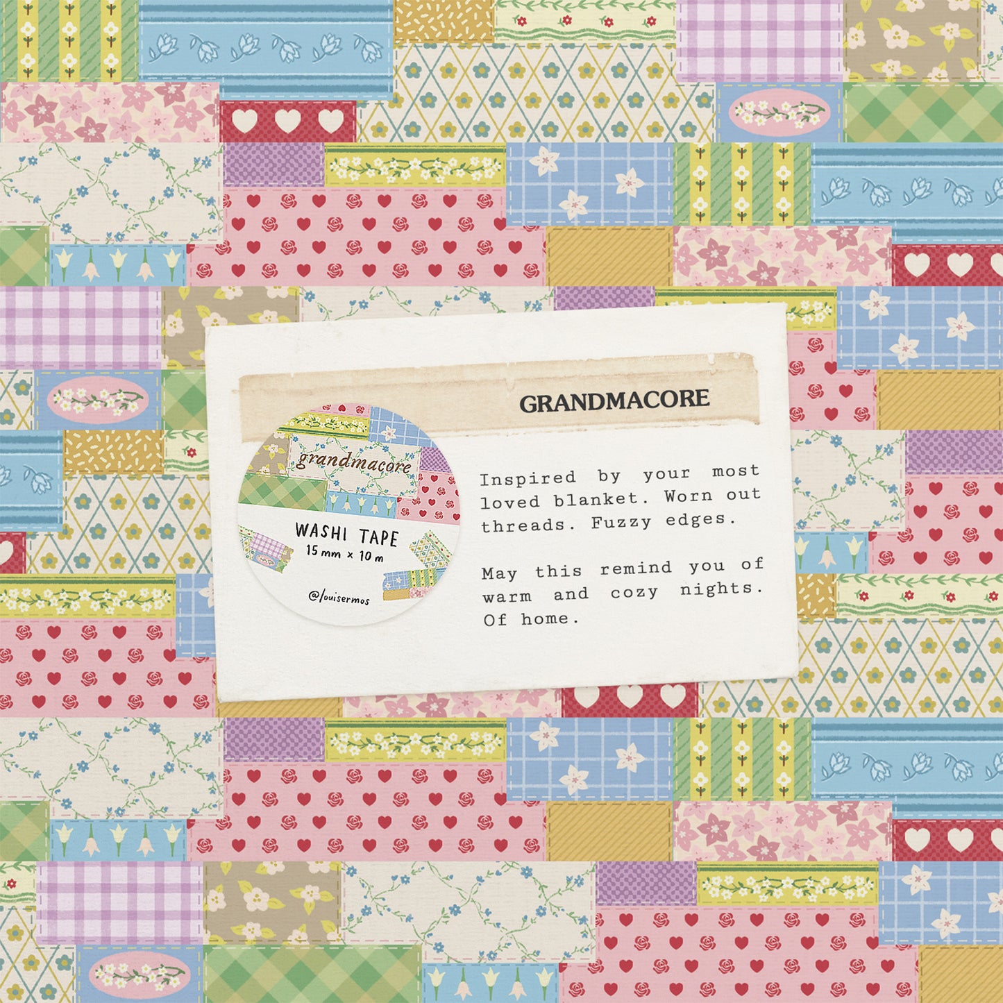 
                  
                    Grandmacore Washi Tape
                  
                