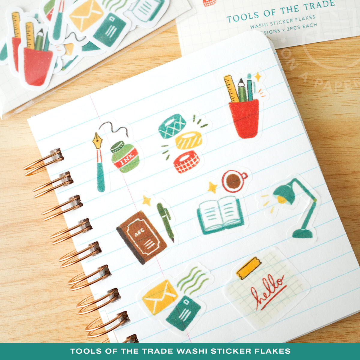 Free Trade Sticker Tools of the Trade Sticker Flakes – Paper Diet